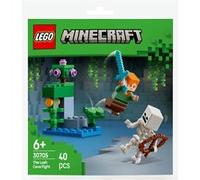 LEGO Set de construction Minecraft 30705 Combat dans la caverne luxuriante – Polybag