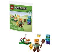 LEGO Jouet de construction Minecraft Rencontre d'Alex au feu de camp
