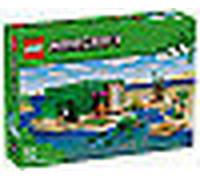 LEGO Set de construction Minecraft La maison de la plage de la tortue 21254 avec minifigurines