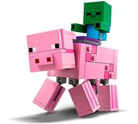 Lego® Minecraft - Bigfigurine Cochon Et Bébé Zombie - 21157