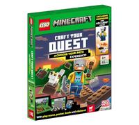 LEGO® Minecraft™: Craft Your Quest - A Choose-Your-Path Experience (with exclusive minifigure, LEGO® pieces, play scene, poster, book and stickers)