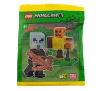 LEGO Minecraft Figurine Pilager avec mannequin d'entraînement