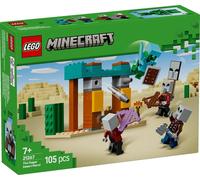 LEGO® Minecraft La patrouille du désert d'Illager - 21267 NOUVEAU ! Pièces 105x