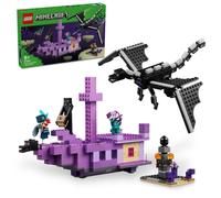 LEGO® Minecraft® 21264 Le dragon et le navire de l’Ender