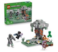 LEGO Minecraft Le Jardin Pâle - Biome Miniature avec Minifigurine de Grinceur & Figurines Mobs d'homme-Papillon, Creeper & Squelette - Cadeau Gaming pour Garçon ou Fille dès 7 Ans 21586