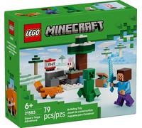 LEGO Minecraft 21583 Les Aventures de Steve dans la Taïga - Jeu 6 ans