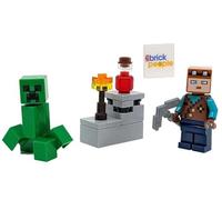 LEGO Minecraft - Mineur et Creeper avec accessoires pour mines