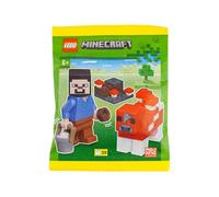 Lego Minecraft Mini Ensemble : Steve avec Mooshroom Vache
