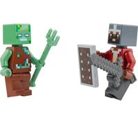 LEGO® Minecraft Mini set Héros courageux vs. Noyé - NOUVEAU Quantité 1x