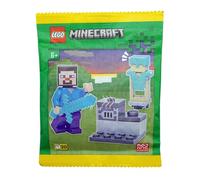 LEGO Minecraft : Steve Mini figurine avec four et armure de diamant