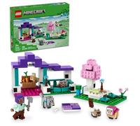 LEGO Minecraft - The Animal Sanctuary - Jeu de construction pour filles et garçons à partir de 7 ans, cadeau pour joueurs et enfants, modèle de brique du biome des plaines avec figurines populaires