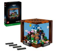 LEGO Minecraft The Crafting Table Model Kit for Adults to Build, Biome Set with