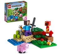 LEGO – Kit de construction Minecraft The Creeper Ambush 21177 – Set d'aventure 72 pièces dès 7 ans
