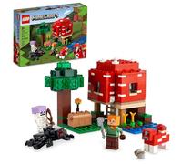 LEGO Minecraft The Mushroom House 21179 Building Kit; Toy House Playset; Great Gift for Kids and Players Aged 8+ (272 Pieces)