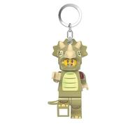 Lego Mini Figurines - Grand Porte-clés Lumineux de 7,6 cm de Haut - Éventail de Costume de tricératops (KE238H)