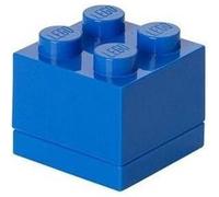 Room Copenhagen LEGO Mini Box Lunchbox 4 Bleu, Boîte de rangement