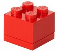 LEGO mini pierre de rangement 4 plots 4,6 x 4,3 cm polypropylène noir noir G