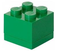 LEGO mini pierre de rangement 4 plots 4,6 x 4,3 cm polypropylène vert Vert G
