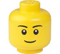 LEGO Mini tête de rangement STORAGE HEAD BOY 360 ml jaune