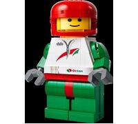 LEGO minifigure 40819 Grande minifigurine de pilote de course Idée Cadeau,Maquette,Décoration Maison
