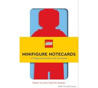 LEGO Minifigure Notecards: 12 Shaped Notecards with Envelopes