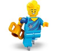 LEGO Figurine Série 22 – Champion de patinage artistique – Cape bleue bonus (71032)