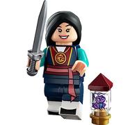 Lego Minifigures Disney 100 - Choisissez 1 des 18 figurines différentes 71038 (Mulan avec Cri-Kee sur pierre imprimée)