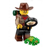 LEGO Minifigures Series 19 Jungle Explorer Minifigure with Chameleon 71025