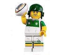 LEGO Minifigures Series 19 Rugby Player Minifigure with Ball 71025 (Bagged)