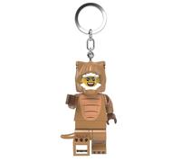 Lego Minifigures - T-Rex Costume Fan Keychain Light - 3 inch Tall Figure (KE237H)