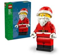 LEGO Minifigurine du Père Noël Grand Format - Jeu de Construction - Loisirs Créatifs pour Enfant - Figurine de Papa Noël - Décoration Festive pour Étagère - Cadeau pour Fille ou Garçon 10 Ans 40820