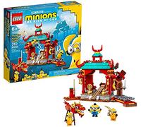 LEGO Minions: Minions Kung Fu Battle (75550) Toy Temple Building Kit for Kids, a Great Present for Kids Who Love Minions Toys and Kevin and Stuart Minion Toy Figures, New 2021 (310 Pieces)