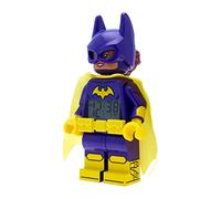 Lego Montre Figurine Batgirl Batman 9009334 Le Film pour Enfant|Violet/Jaune|Plastique|Hauteur DE 24 cm|Écran LCD|Garçon/Fille|Produit Officiel