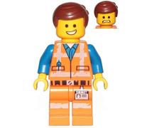 LEGO Movie 2 70829 Emmet Smile/Scared Face Minifigure from 70829