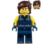 LEGO Movie 2 Rex Dangervest Smile/Angry Minifigure Split from 70826 Set (Bagged)