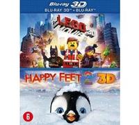 LEGO MOVIE 3D-HAPPY FEET 2-BLURAY 3D-BIL G
