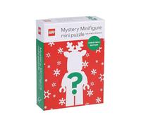 Lego Mystery Minifigure Mini Puzzle (Christmas Edition): 126-Piece Puzzle