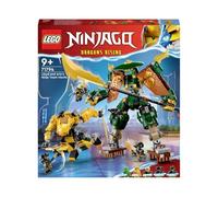 LEGO NINJAGO – Set de construction L'équipe de robots des ninjas Lloyd et Arin 71794