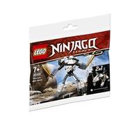 LEGO Set Ninjago Mini Mech en titane 30591 – 77 pièces – Polybag (2 en 1, sac de collection)