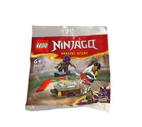 Lego Ninjago 30675 Dragons Rising Tournament Training Ground Cole et Wolf Mask