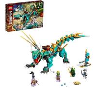 LEGO® NINJAGO 71746 Le Dragon de la Jungle, Jouet de Construction, avec Minifigurines Llyod