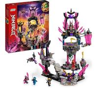 LEGO 71771 Ninjago Le Temple du Roi de Cristal, Ensemble avec Minifigurines Inédites de Cole, Zane, Kai et Jay, Jouet pour Enfants de 8 Ans et Plus
