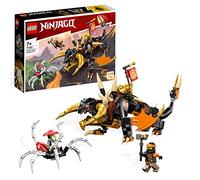 LEGO Jouet Ninjago 71782 – Dragon de Terre de Cole, figurine évolutive, 2 minifigurines