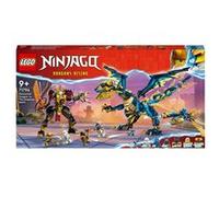 LEGO® Ninjago 71796 Le dragon élémentaire contre le robot de l’impératrice G