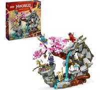 LEGO NINJAGO 71819 Le Sanctuaire de la Roche du Dragon, Jouet de Ninjas, 6 Minifigurines