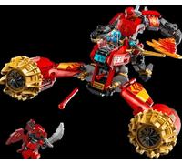 LEGO ninjago 71830 La moto tempête du robot de Kai Idée Cadeau,Maquette,Décoration Maison