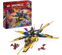 Lego ninjago 71833 - le super avion tempete de ras et arin