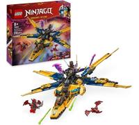 LEGO NINJAGO 71833 Le super avion tempete de Ras et Arin - Jeu de construction des 8 ans
