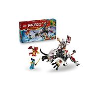 LEGO NINJAGO 71863 Zilvar et Grimtak Dragon Beast 232 pièces Gris