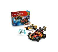 LEGO NINJAGO 71864 Kai et Cole Combiner Vehicles Véhicules transformables 394 pièces Noir, bleu, vert